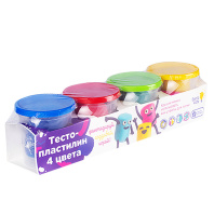 Тесто-пластилин 4цвета TA1010V Тесто-пластилин 4цвета TA1010V